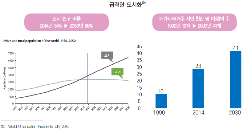 급격한 도시화