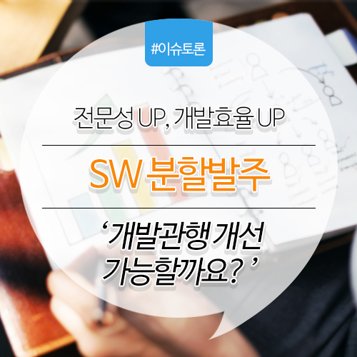 SW분할발주, 개발관행개선 가능할까요?