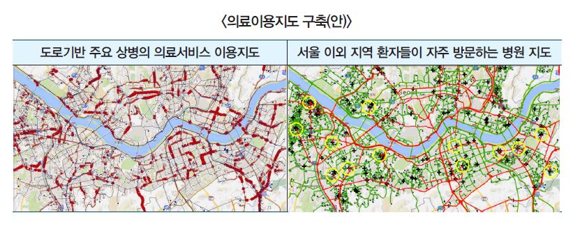 의료이용지도 구축(안)